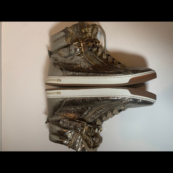 COPY - Michael Kors Glam Studded High Top Sneaker - Picture 5 of 5